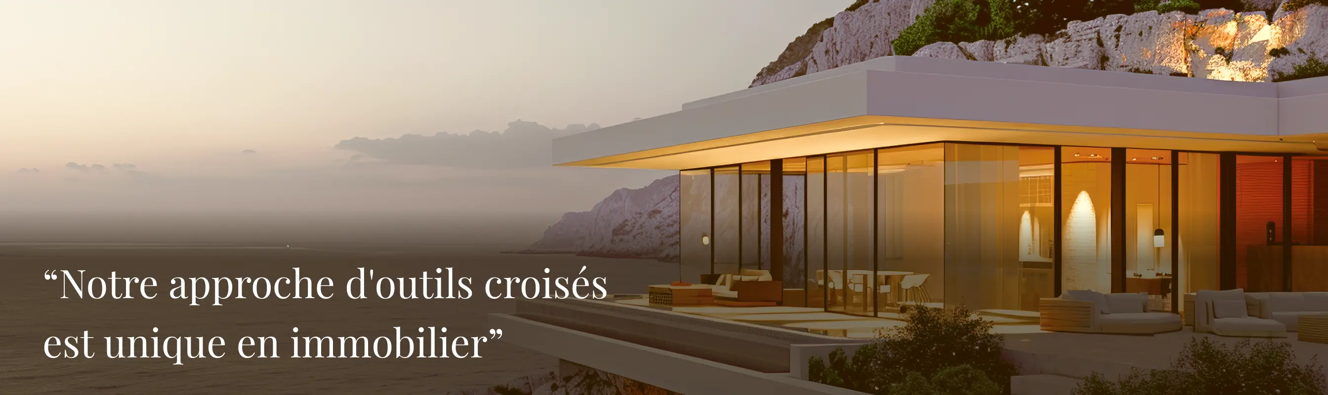 Villa de luxe avec terrasse et vue panoramique — présentation d'un bien d'exception offrant une expérience immersive pour professionnels exigeants